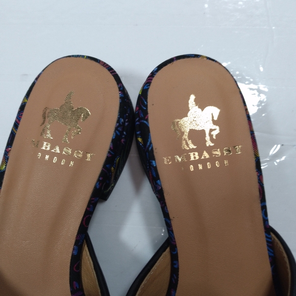 Embassy London women's slid on sandals - Picture 12 of 14